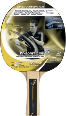 Ракетка для настільного тенісу Donic WALDNER 500 світло-коричнева 723062