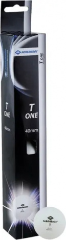 Набор мячей для настольного тенниса Donic 1T 40+ белый (6 штук) 618191