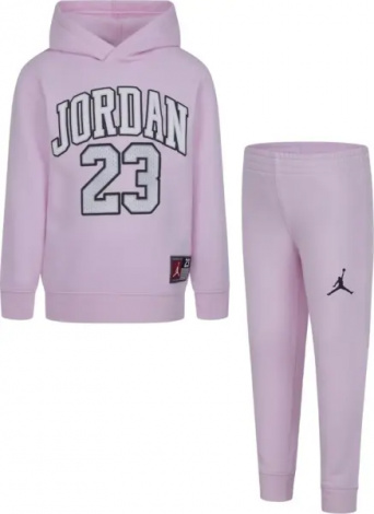 Спортивный костюм детский Nike JORDAN JERSEY TRACKSUIT светло-розово-белый 35C651-A9Y