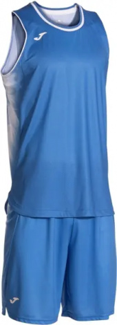 Комплект баскетбольной формы Joma FINAL FOUR сине-белый 104371.702