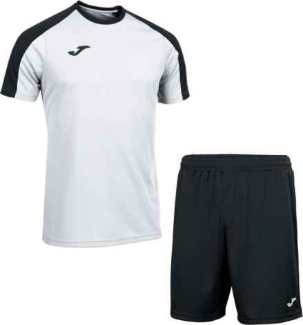 Комплект футбольной формы Joma ECO CHAMPIONSHIP бело-черный 102748.201_100053.100