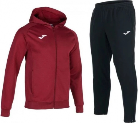 Спортивный костюм Joma ESSENTIAL II бордово-черный 101303.671_100540.100