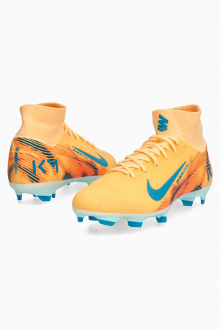 Бутси Nike Zoom Mercurial Superfly 10 Pro Kylian Mbappé FG - помаранчевий