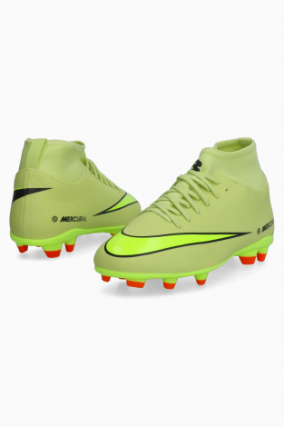 Бутсы Nike Mercurial Superfly 10 Club FG/MG Junior - желтый