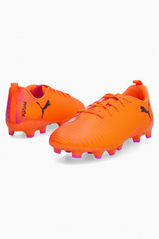 Бутсы Puma Future 8 Play FG/AG Junior - апельсин
