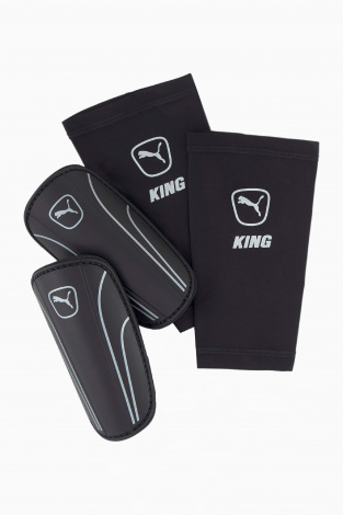 Футбольні щитки Puma King Sleeve - чорний