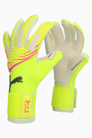 Воротарські рукавички Puma Future Pro Hybrid - жовтий