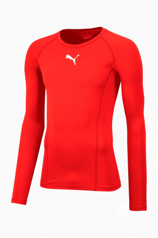 Термофутболка Puma Liga Baselayer LS - червоний