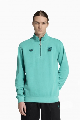 Кофта adidas Liverpool FC 25/26 Terrace Icons Half-Zip - Монетный двор