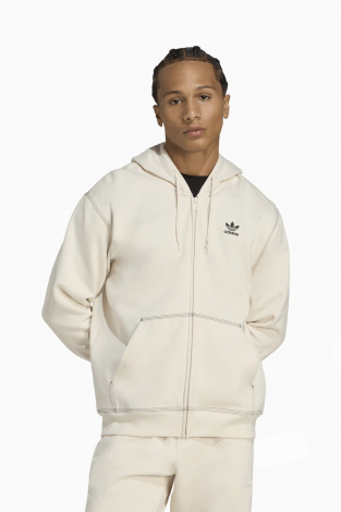 Кофта adidas Trefoil Essentials Full-Zip - белый