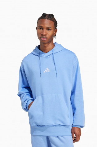 Кофта adidas Essentials Feelcozy Fleece - синий