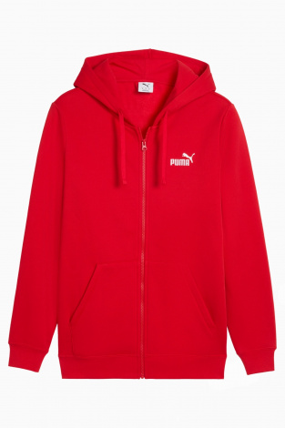 Кофта Puma Essentials No.1 Logo Full-Zip - красный