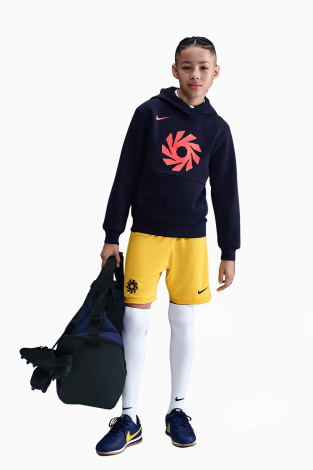 Кофта Nike Erling Haaland Club Fleece Junior - темно-синий