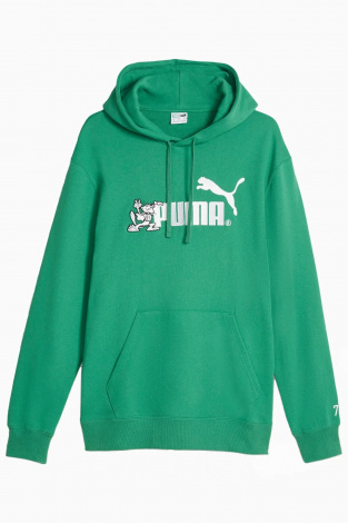 Кофта Puma No.1 Logo - зеленый