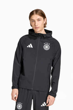Вітровка adidas Germany 2026 Tiro Travel Full-Zip - чорний