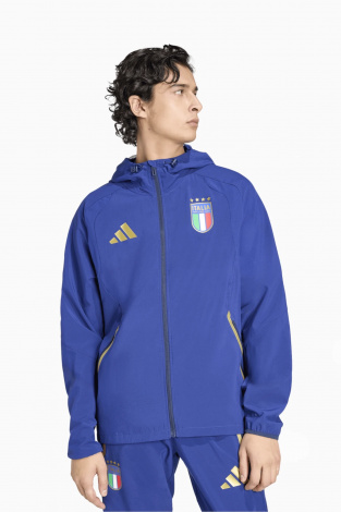 Ветровка adidas Италия 2026 Tiro Travel Full-Zip - синий