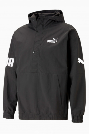 Ветровка Puma Power Cat Windbreaker - черный