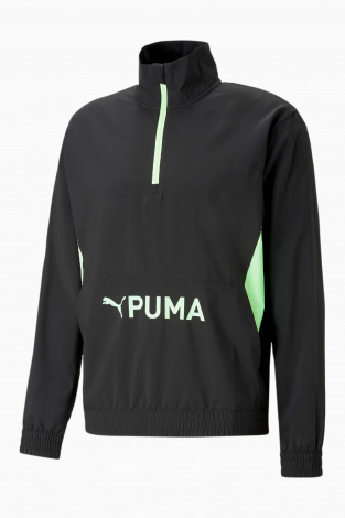 Ветровка Puma Fit Woven 1/2 Zip - черный