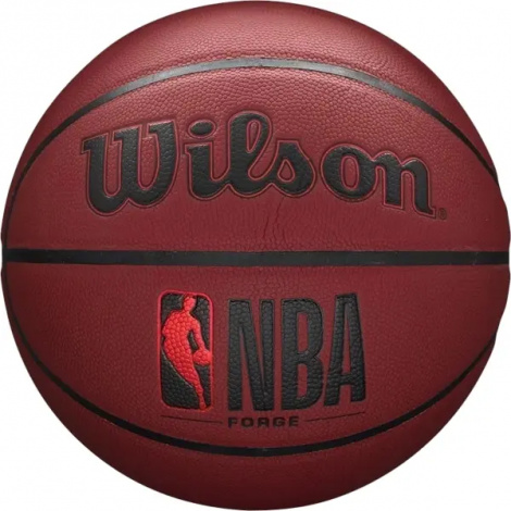 Баскетбольный мяч Wilson NBA FORGE бордовый