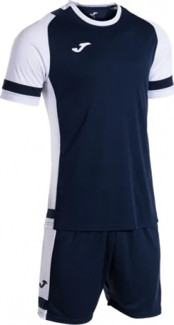 Комплект футбольной формы Joma LIDER темно-сине-белый 104285.332