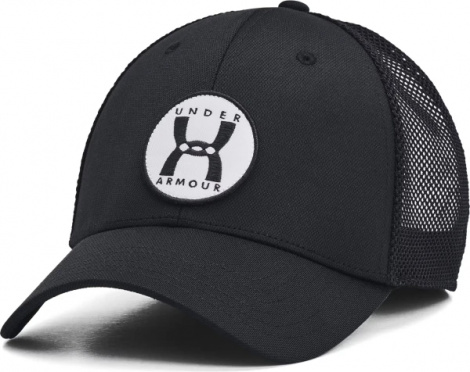 Кепка Under Armour MEN'S BLITZING TRUCKER чорна 1383441-001
