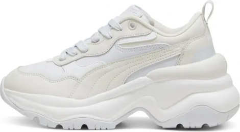 Кроссовки женские Puma CILIA WEDGE бело-кремовые 393915-10