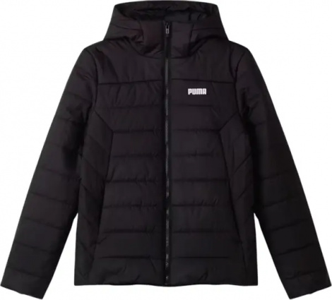 Куртка женская Puma ESSENTIALS LOGO PADDED черная 688337-01