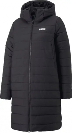 Куртка женская Puma ESSENTIALS LOGO PADDED черная 688338-01