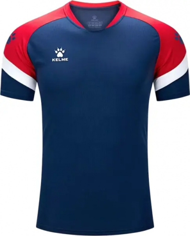 Футболка дитяча Kelme BRAVO темно-синьо-червона 7351TX3093.9423