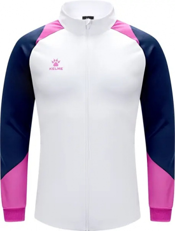 Олимпийка (мастерка) Kelme WATFORD бело-темно-сине-розовая 8361WT1064.9100