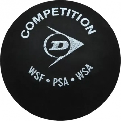 Мяч для сквоша Dunlop COMPETITION черно-белый Competition