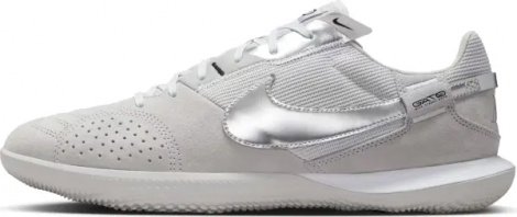 Футзалки (бампы) Nike STREETGATO серо-серебряные DC8466-005