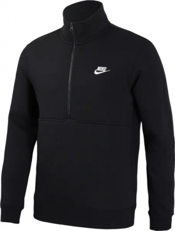 Реглан Nike SPORTSWEAR CLUB BRUSHED-BACK черный DD4732-011