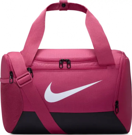 Сумка спортивна Nike BRASILIA 9.5 TRAINING DUFFEL BAG XS 25L темно-рожева DM3977-634