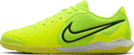 Футзалки (бампы) Nike TIEMPO LEGEND 10 ACADEMY IC лаймово-черные DV4341-701