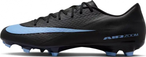 Бутси Nike MERCURIAL ZOOM VAPOR 16 ACADEMY FG/MG чорно-блакитні FQ1458-001