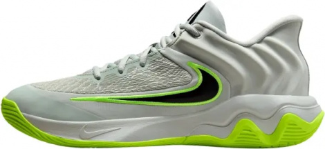 Кроссовки баскетбольные Nike GIANNIS IMMORTALITY 4 серо-лаймовые FQ3680-007