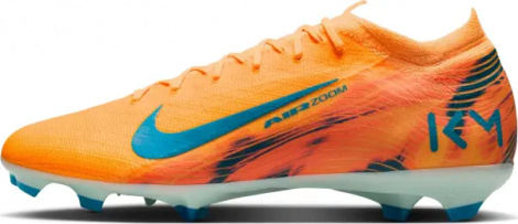 Бутси Nike MERCURIAL ZOOM VAPOR 16 PRO "KYLIAN MBAPPE" FG оранжево-темно-бірюзові FQ8689-801