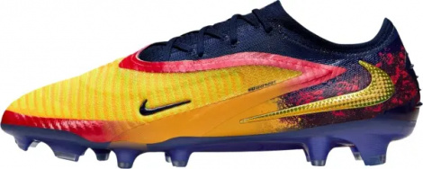 Бутсы Nike PHANTOM 6 LOW ELITE 'ERLING HAALAND' FG EH оранжево-красно-темно-синие HQ2332-800