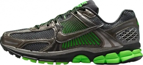 Кроссовки Nike ZOOM VOMERO 5 черно-зеленые IB2988-001