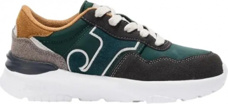 Кроссовки детские Joma 367 темно-зелено-черно-коричневые JC367W2517