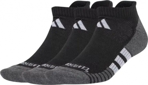 Носки Adidas PERFORMANCE CLIMACOOL CUSHIONED LOW SOCKS 3P черно-серые (3 пары) JC6413