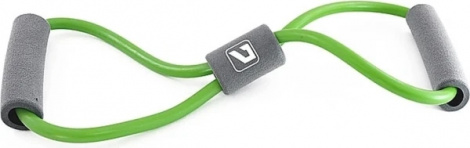 Еспандер-вісімка LiveUp SOFT EXPANDER MEDIUM RESISTANCE зелений LS3202-Mg