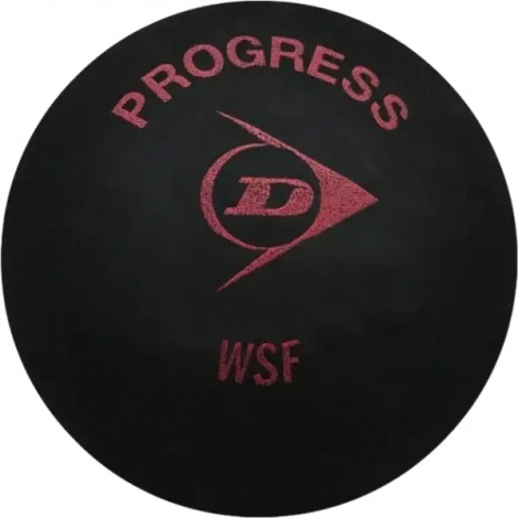 Мяч для сквоша Dunlop PROGRESS черно-красный PROGRESS