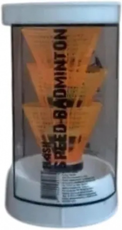 Набор воланов для скоростного бадминтона Flash SPEED-BADMINTON оранжевый (3 штуки) SHS-10