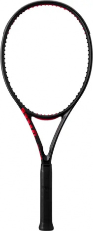 Ракетка для тенниса Wilson CLASH 100L V3 черно-красная WR172911