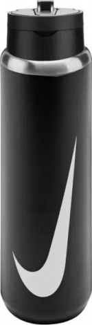 Бутылка для воды Nike SS RECHARGE STRAW BOTTLE 24 OZ 709 мл черная N.101.3795.091.24