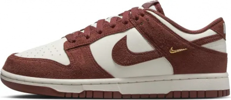 Кросівки жіночі Nike DUNK LOW коричнево-білі IB4417-104
