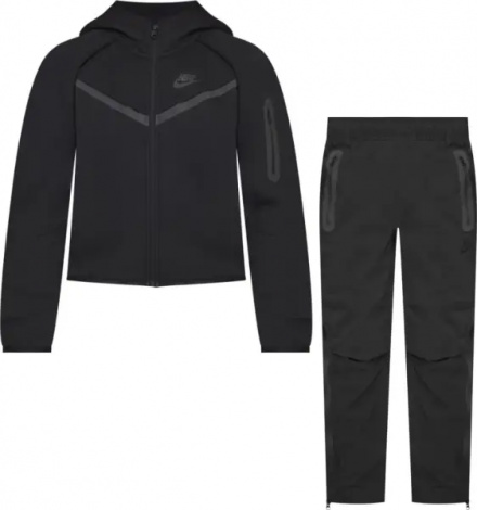 Спортивный костюм подростковый Nike TECH WOVEN черный HQ8911-010__HQ8921-010