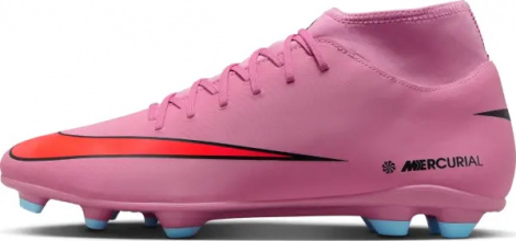 Бутси Nike MERCURIAL SUPERFLY 10 CLUB FG/MG рожево-червоні FQ8314-600